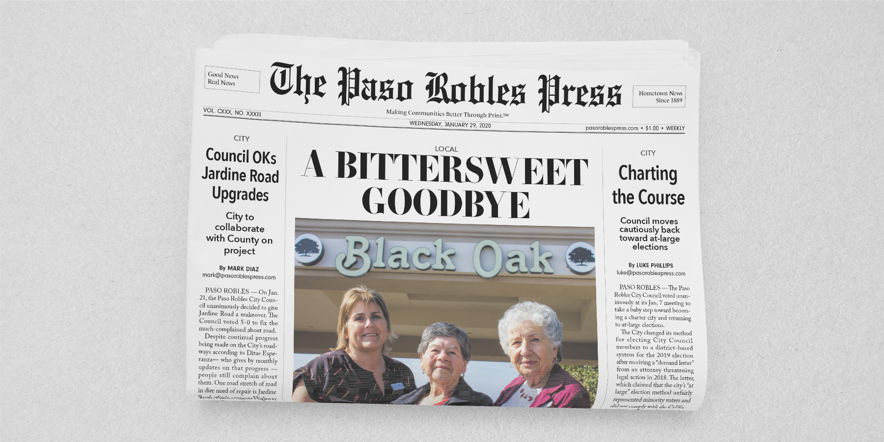 The Latest Paso Robles Press Paso Robles Press