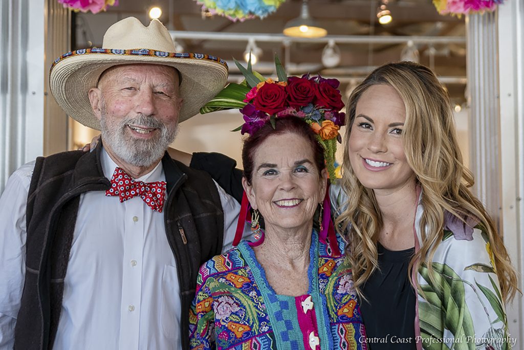 Jim Irving, Anne Laddon, and Sasha Irving. Photo by Central Coast Professional Photography