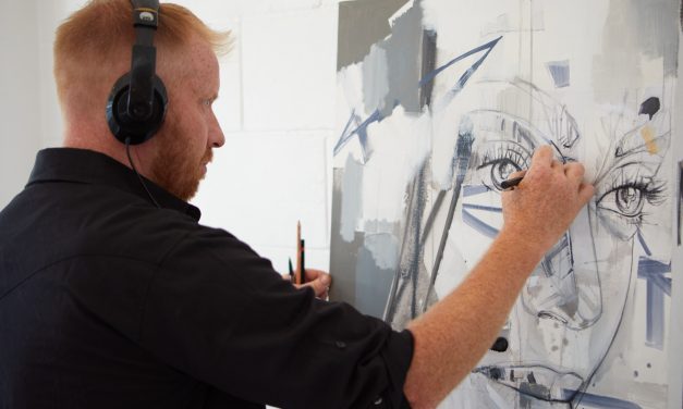 The Artist, Adam Eron Welch, Hosts Live Paintings