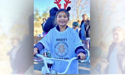 San Luis Obispo County Sheriff’s Office gives away bikes for the holidays