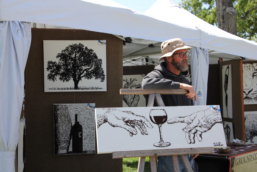 Park Fills with Fine Art for Biannual Art in the Park • Paso Robles Press