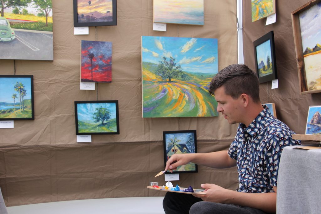 Park Fills with Fine Art for Biannual Art in the Park • Paso Robles Press