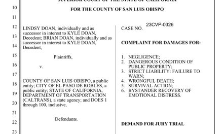 Doan family files lawsuit against county, city, and state