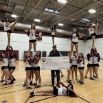 Paso Robles Elks Lodge #2364 supports PRHS stunt team with donation