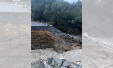 Culvert at Chimney Rock Road and Fawn Lane Washes Out