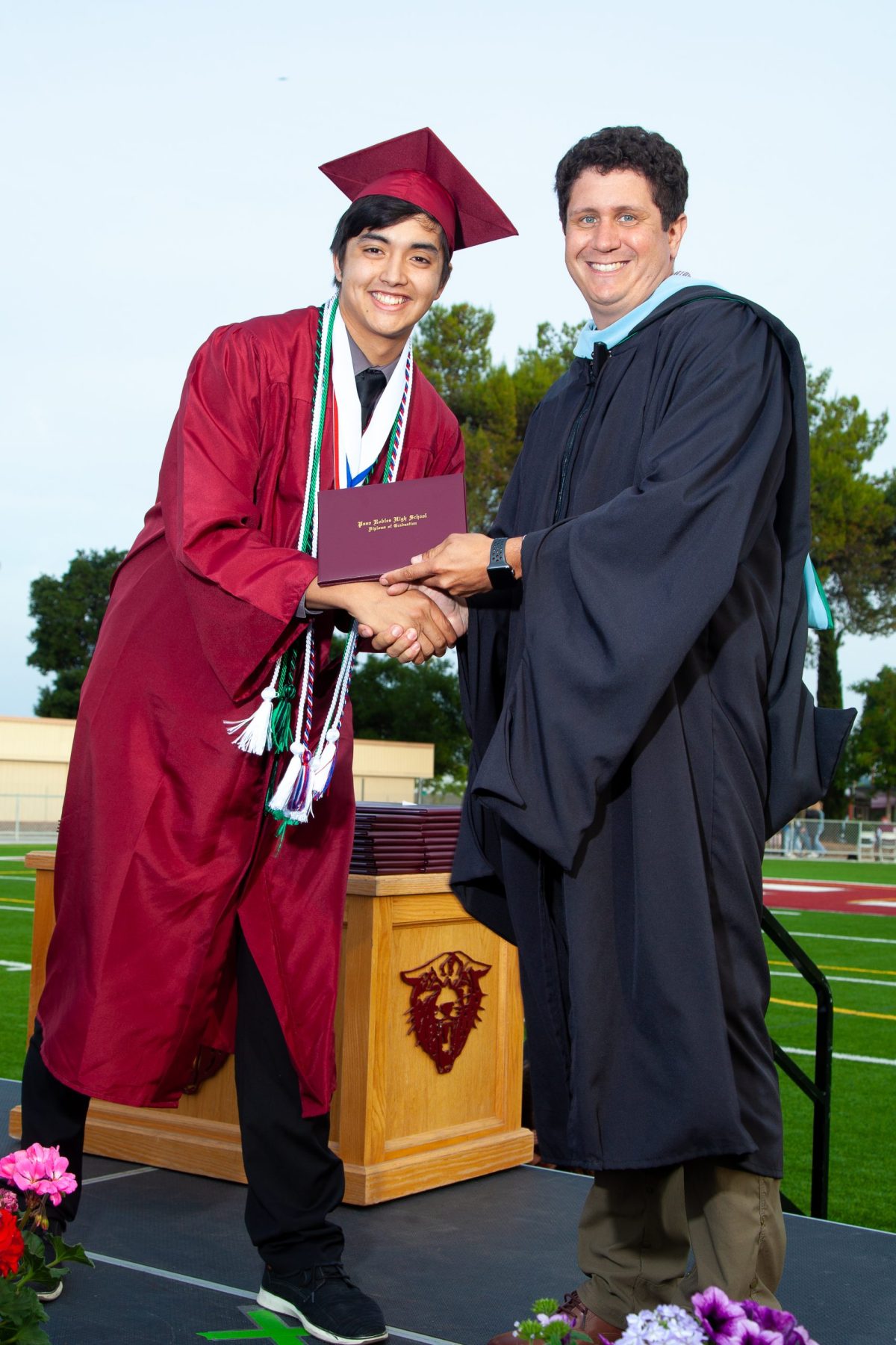 Paso Robles High School graduation honors achievements and embraces