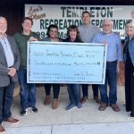Templeton Recreation Foundation supports Templeton Youth Soccer League with $2,100 donation 