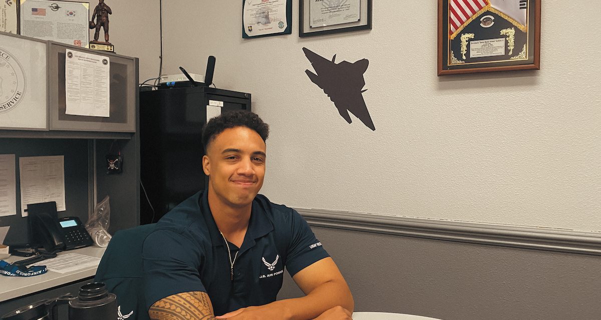 SSgt. Alberto Godinez, USAF, is SLO County’s only recruiter