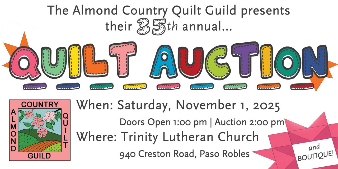 Almond Country Quilt Guild hosts annual Auction and Boutique benefitting local nonprofits