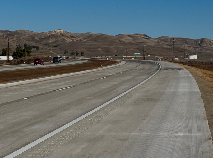 Highway 46 East traffic shift completed, new lanes open in Cholame