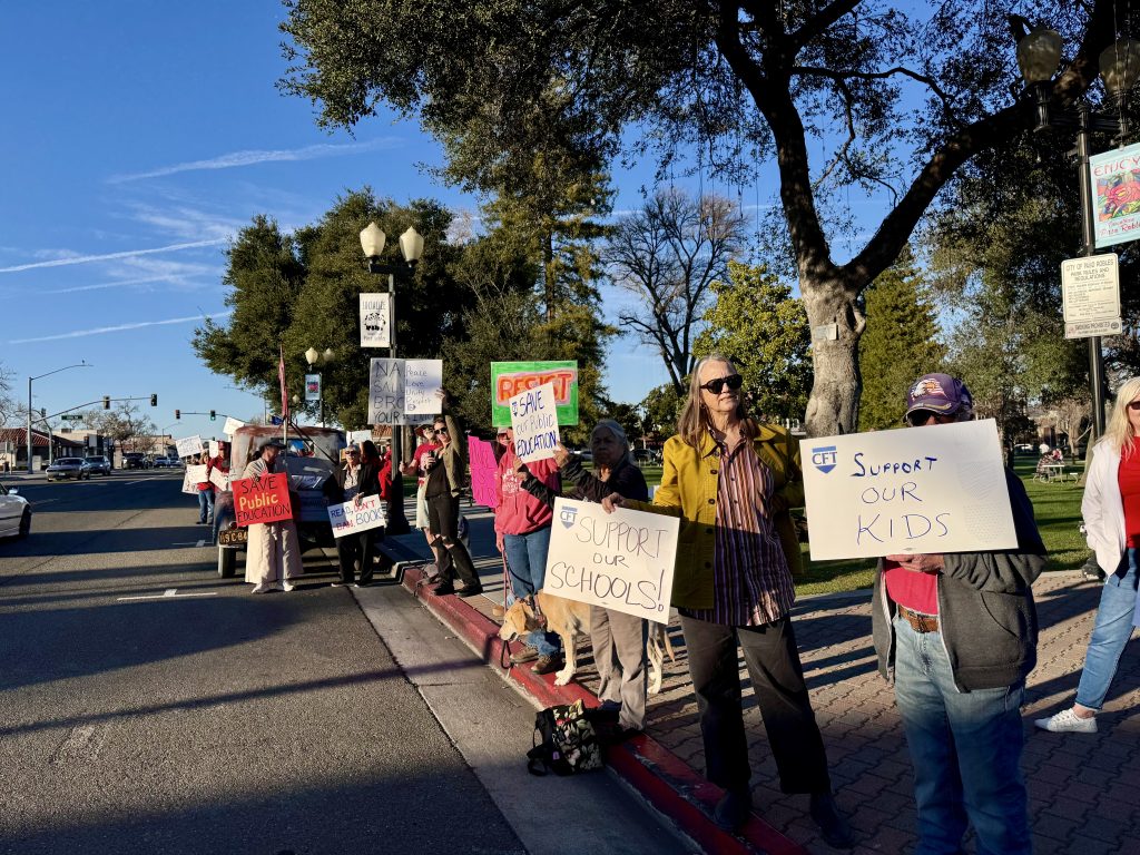 2025 Education Protest Camille DeVaul4522