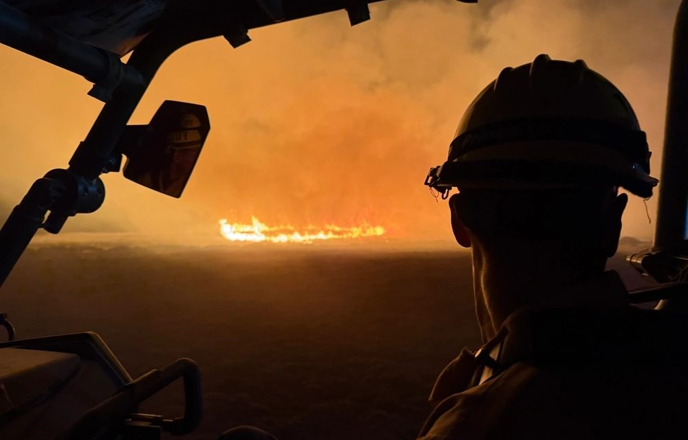 Fort Hunter Liggett crews aid in Madre Fire containment efforts