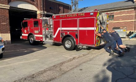 Paso Robles Fire Department honors tradition with ‘push-in’ ceremony