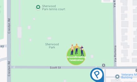 Sherwood Park improvements kick off with groundbreaking ceremony on March 5