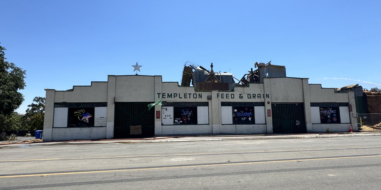 Templeton Feed & Grain fire sparks rebuilding plans rooted in heritage and community
