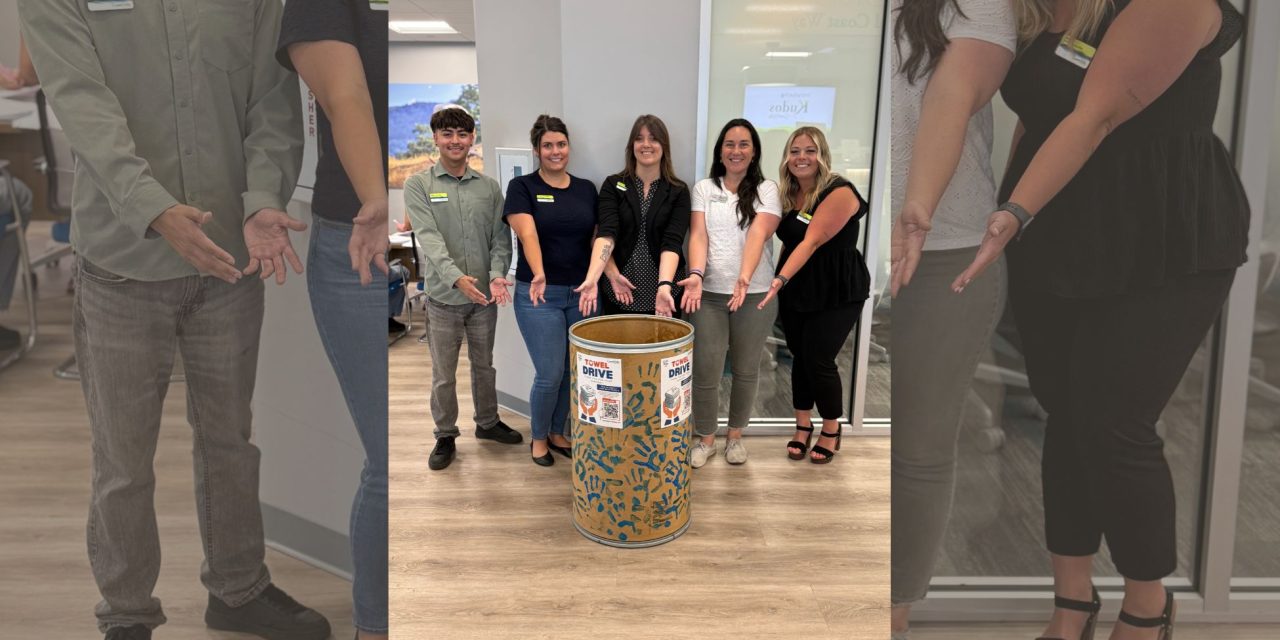 CoastHills Credit Union partners with ECHO to host community towel drive