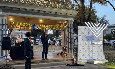 North County shows up to celebrate fourth night of Hanukkah together