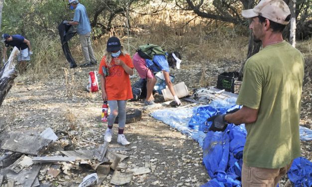 Beaver Brigade Cleans Up More Abandoned Homeless Camps in Atascadero