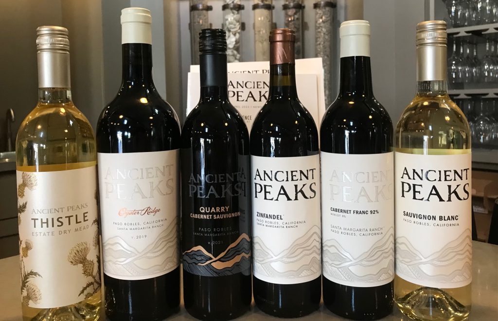 Ancient Peaks bottles