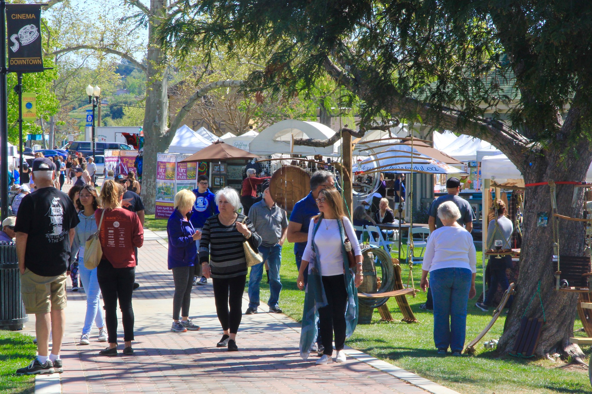 Paso Robles Art in the Park Back This April • Paso Robles Press