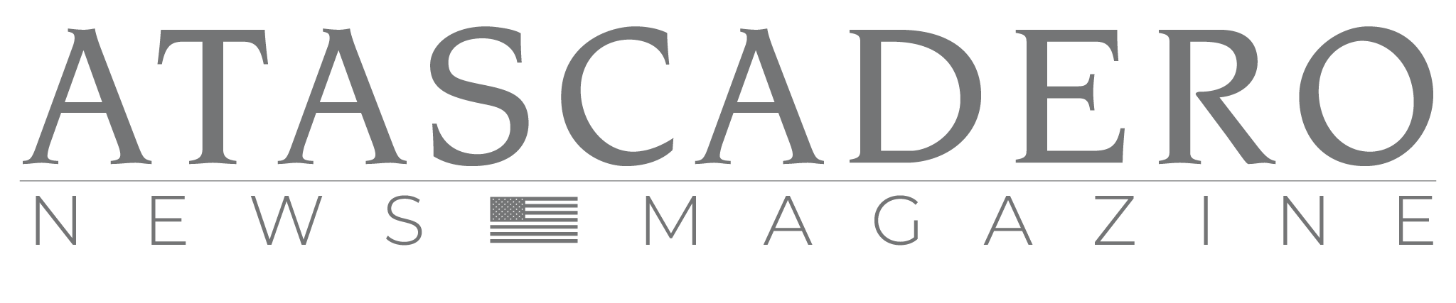 Atascadero News Magazine Logo Grey
