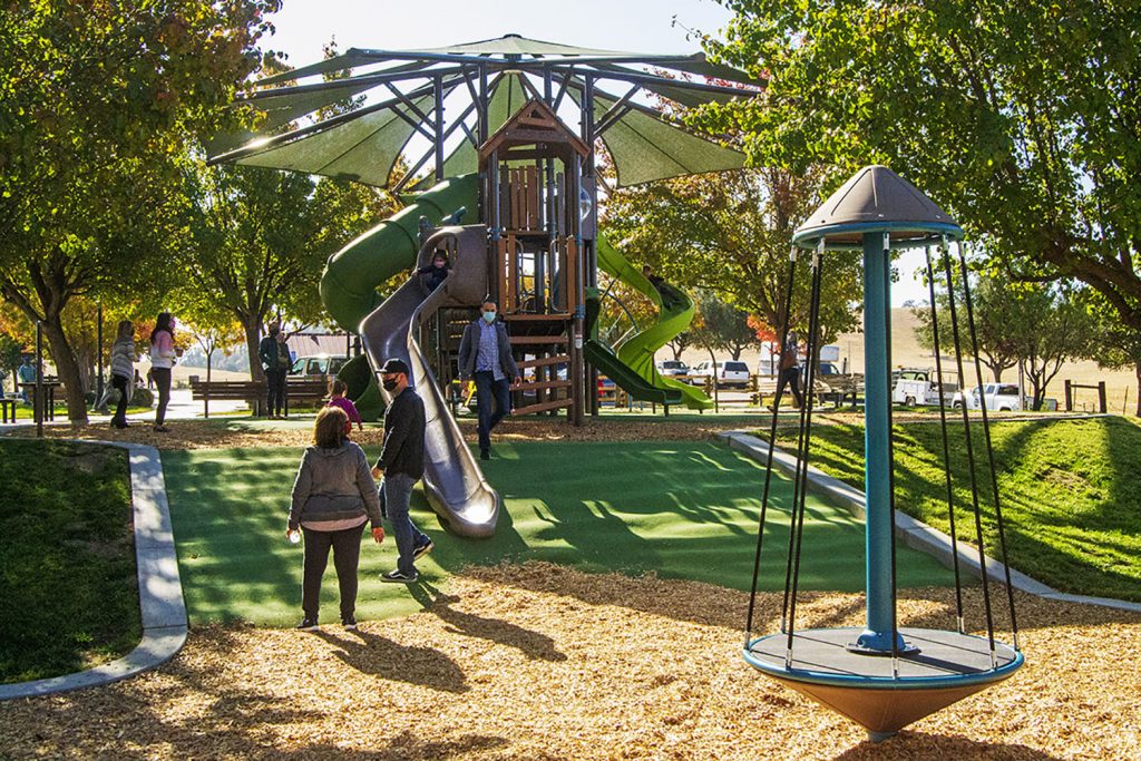 Two-Story Playground Open at Barney Schwartz Park • Paso Robles Press