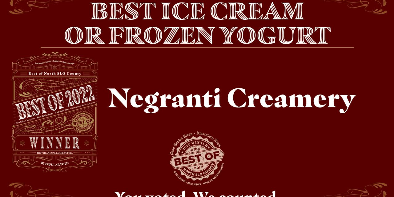 Best of 2022 Winner: Best Ice Cream or Frozen Yogurt