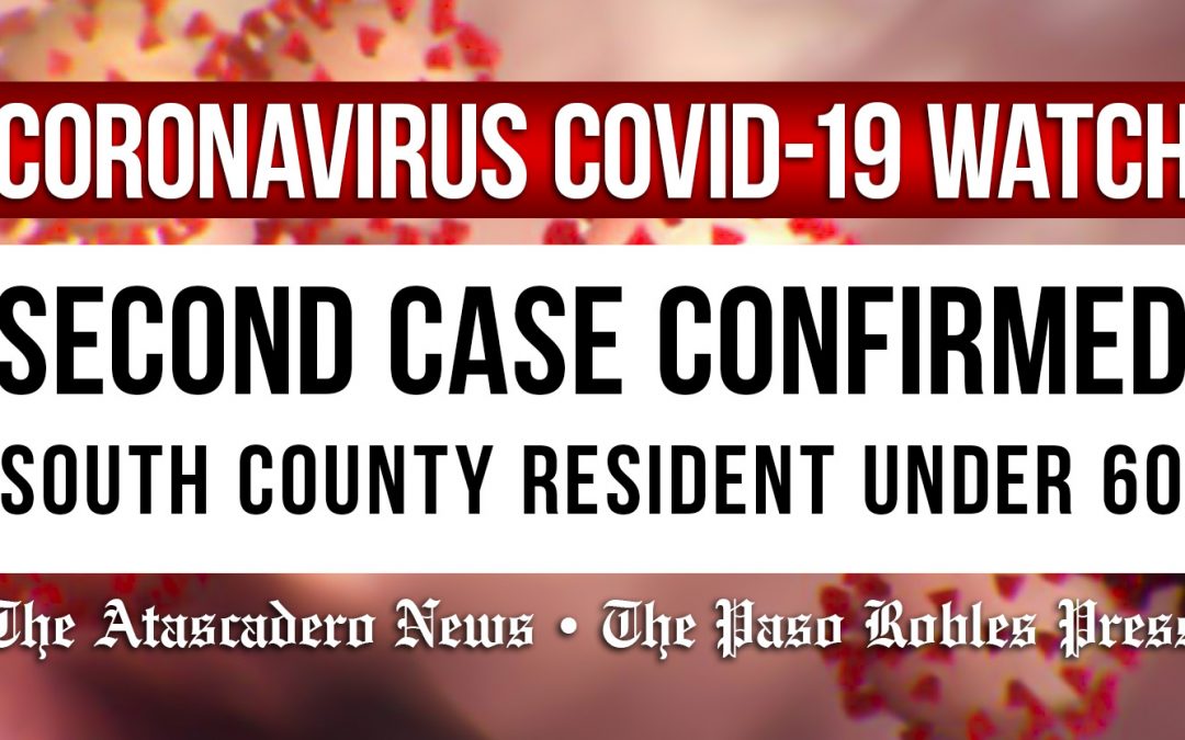 Second Case of COVID-19 Coronavirus in SLO County Confirmed