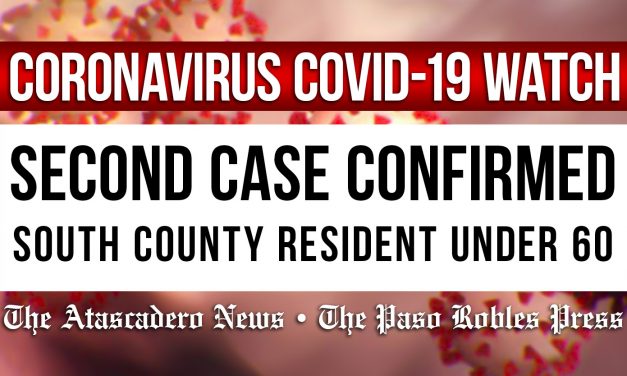 Second Case of COVID-19 Coronavirus in SLO County Confirmed