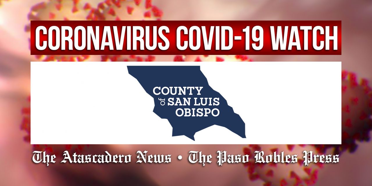 SLO County Reports 101 New COVID-19 Cases Over Weekend