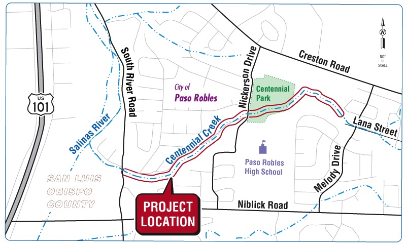 Centennial trail to close during creek repairs