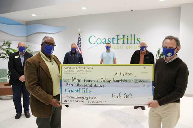 CoastHills Credit Union Delivers $10,500 of Support to Local Causes for Giving Tuesday