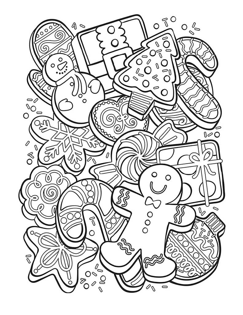 Kids Holiday Coloring Pages Paso Robles Press