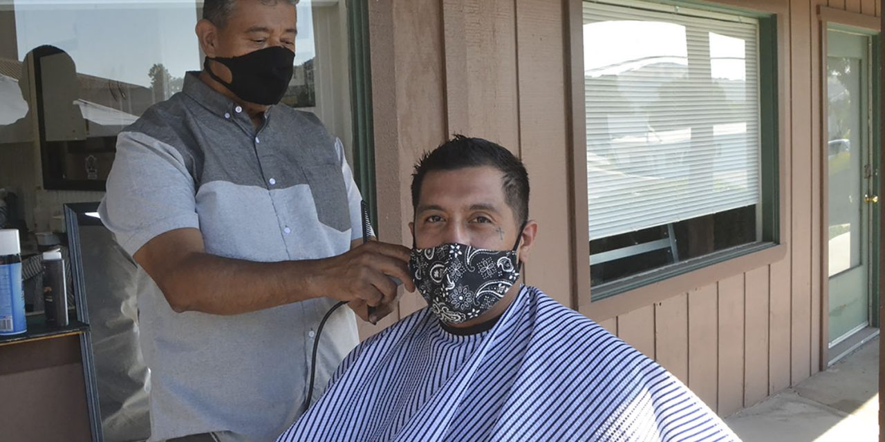 Salons, Barbers Adapt to Working Outside