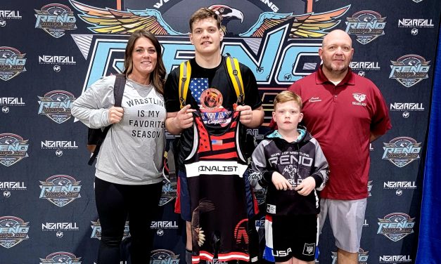 Wrestling Davidson Brothers Compete in Reno Worlds