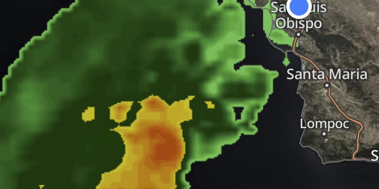 Four-day Storm Approaches San Luis Obispo County