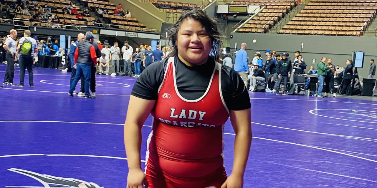 Lady Bearcat makes wrestling history at Masters