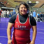 Lady Bearcat makes wrestling history at Masters