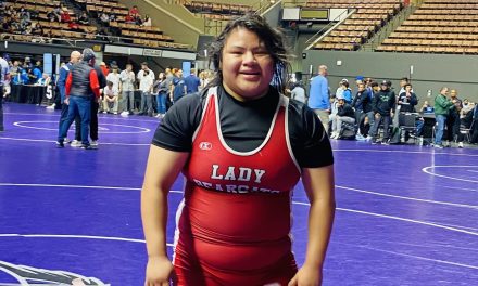 Lady Bearcat makes wrestling history at Masters