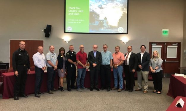 Senator John Laird Visits Paso Robles