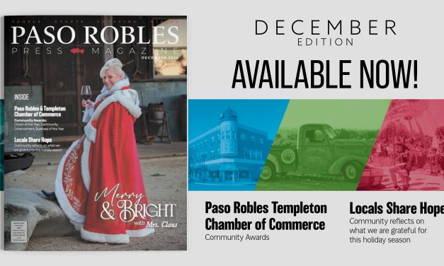 December Issue of Paso Robles Press Magazine Available Now!