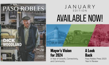 January Issue of Paso Robles Press Magazine in Your Mailbox