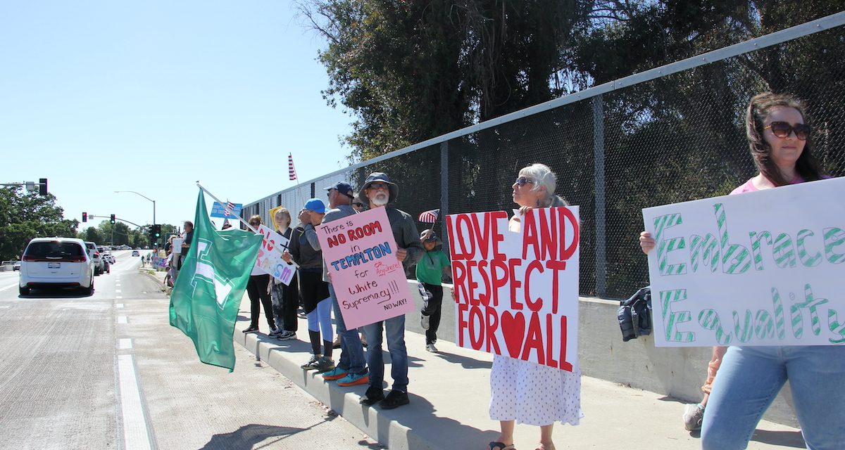 Group organizes rally on Vineyard Drive overpass