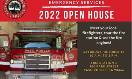Paso Robles Firefighters Hosting an Open House