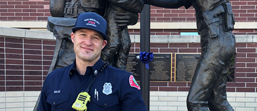 Nate Bass Named 2020 Firefighter of the Year