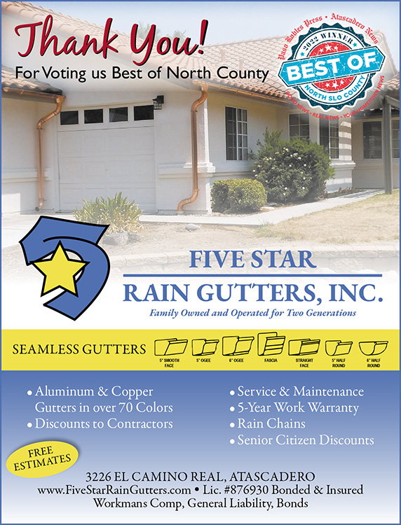 Five Star Rain Gutter BestOf22 MAR22 PRF2