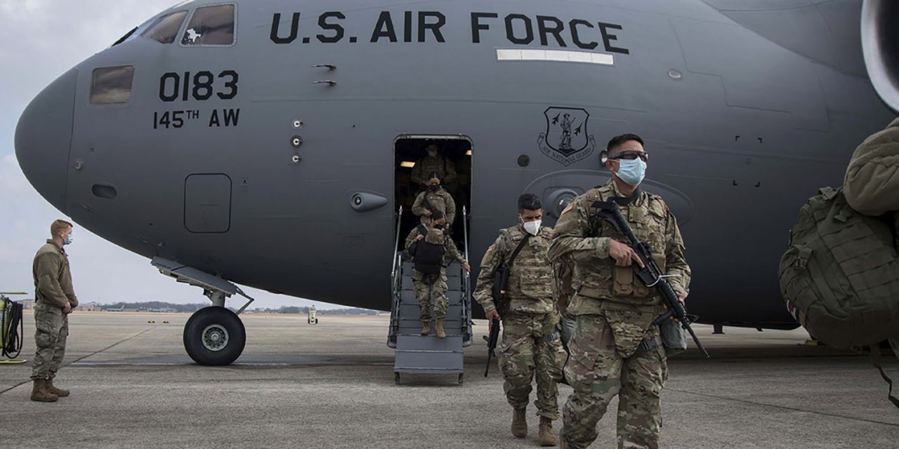 Historic Air National Guard airlift brings troops to D.C.