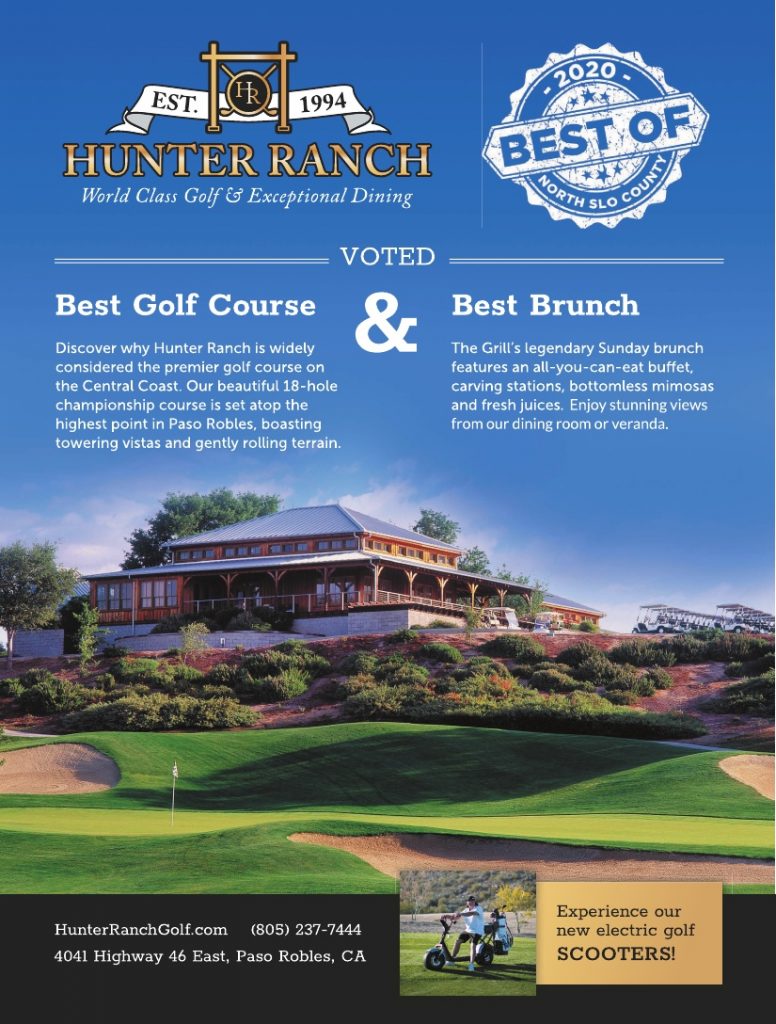 Best Golf Course & Brunch of North SLO County 2020