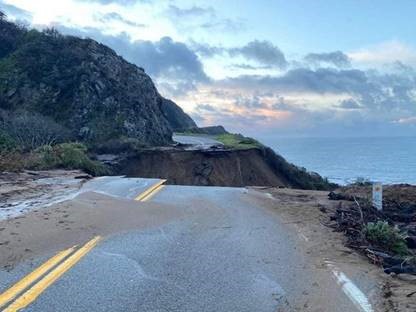 Hwy 1 Washout Jan 29 21