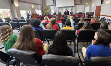 Almond Acres Charter Academy Middle School Students Meet with City Leaders